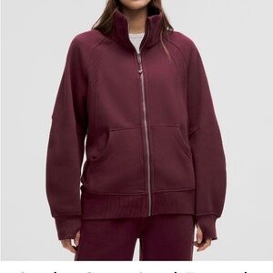 Lululemon Scuba Oversized Funnel-Neck Full Zip *Long